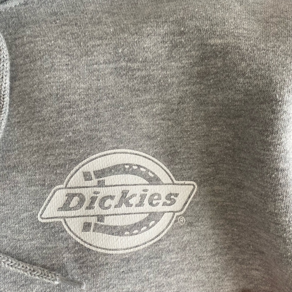 Light grey Hoodie with Dickie’s logo - Picture 3 of 5